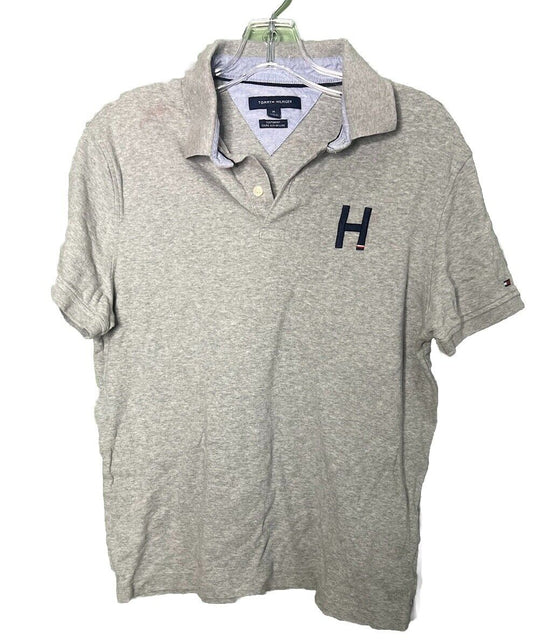 Tommy Hilfiger Polo Shirt Mens Size Medium Casual Short Sleeve