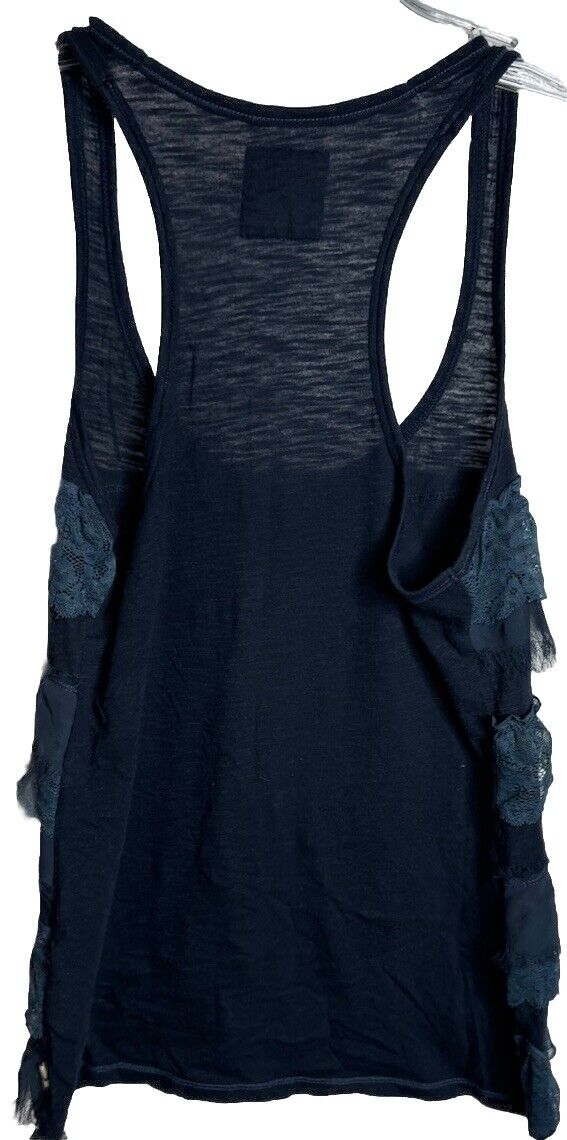 Hollister Navy Blue Tank Top - Size Medium