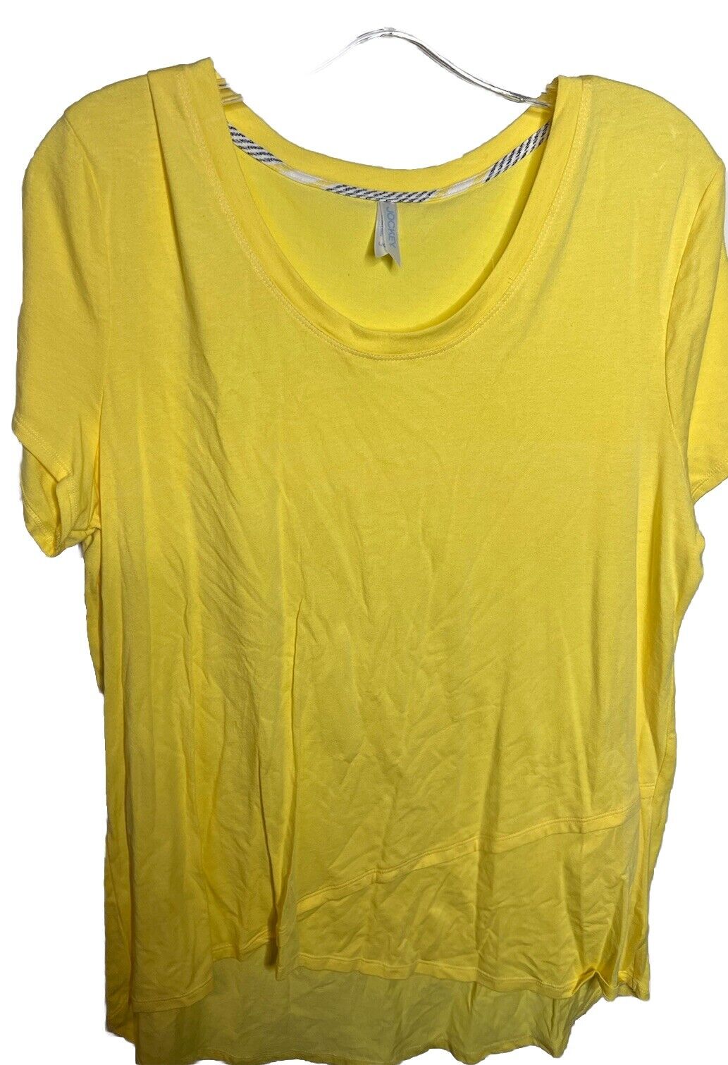 JOCKEY Women's Lounge Short Sleeve Sleepwear T-Shirt Size Large