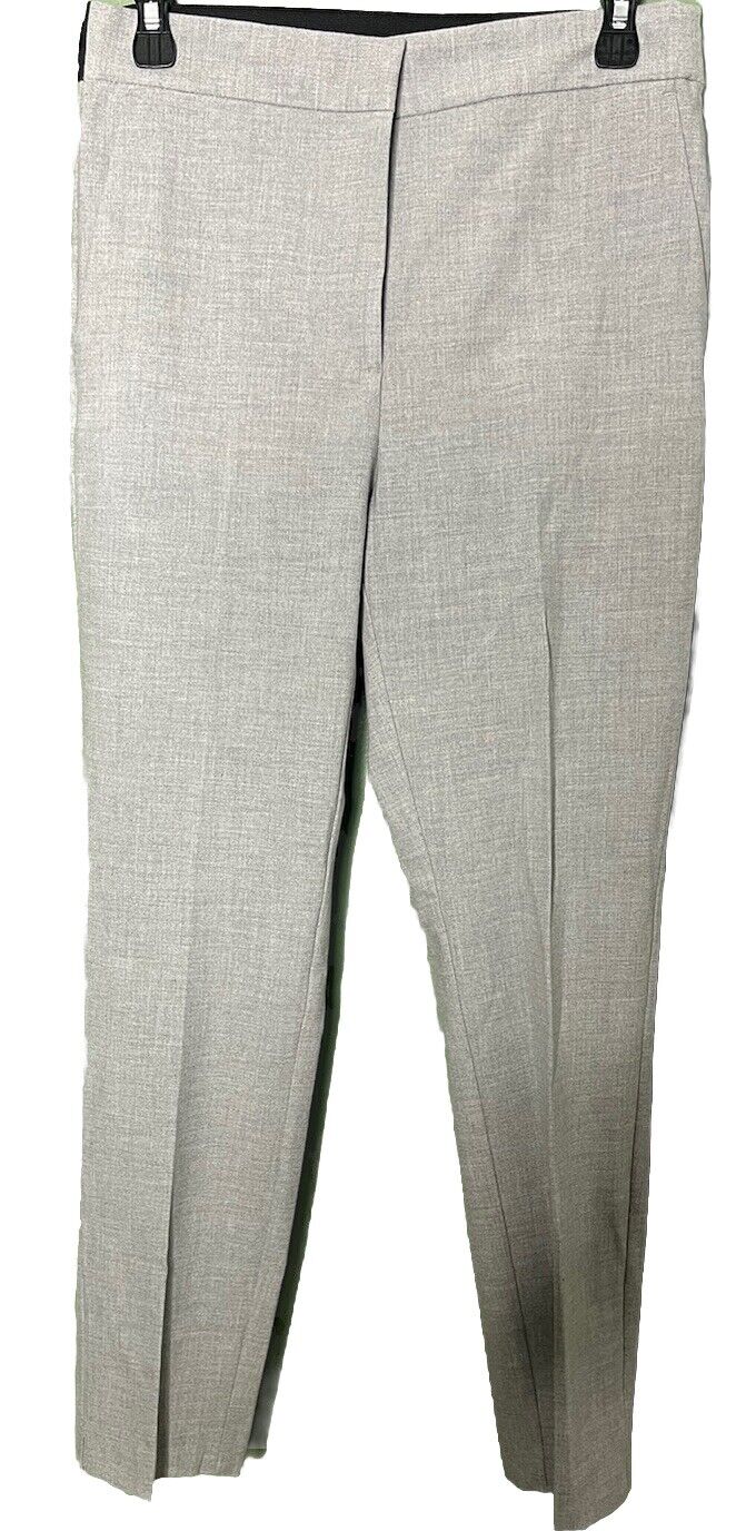 ZARA Pants Womens Medium Gray Chino Stretch  Trousers