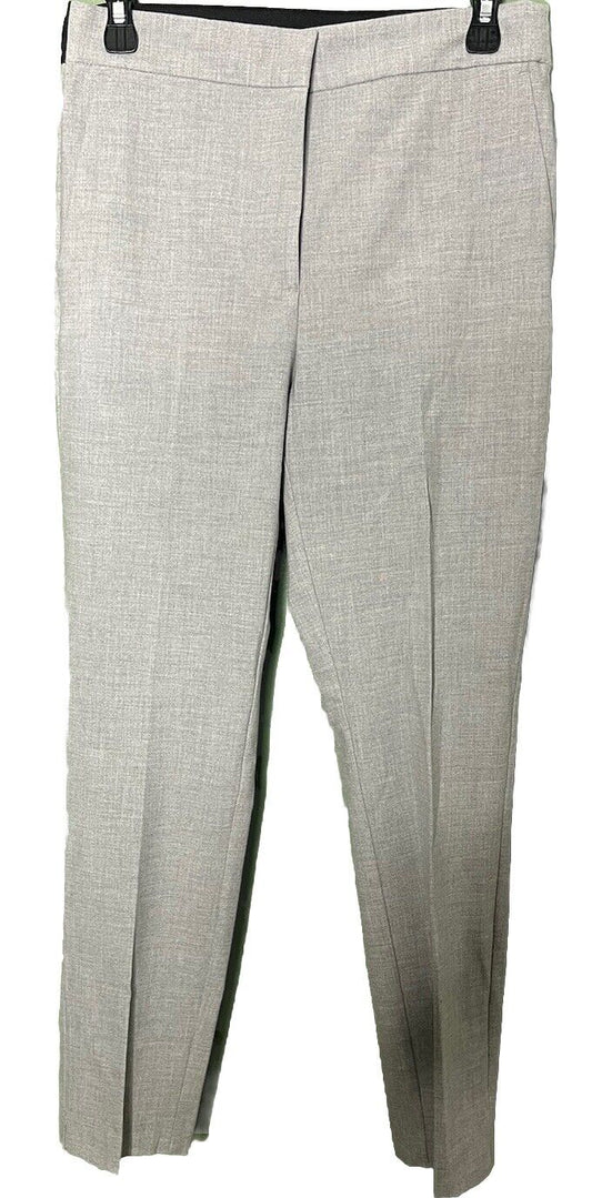 ZARA Pants Womens Medium Gray Chino Stretch  Trousers
