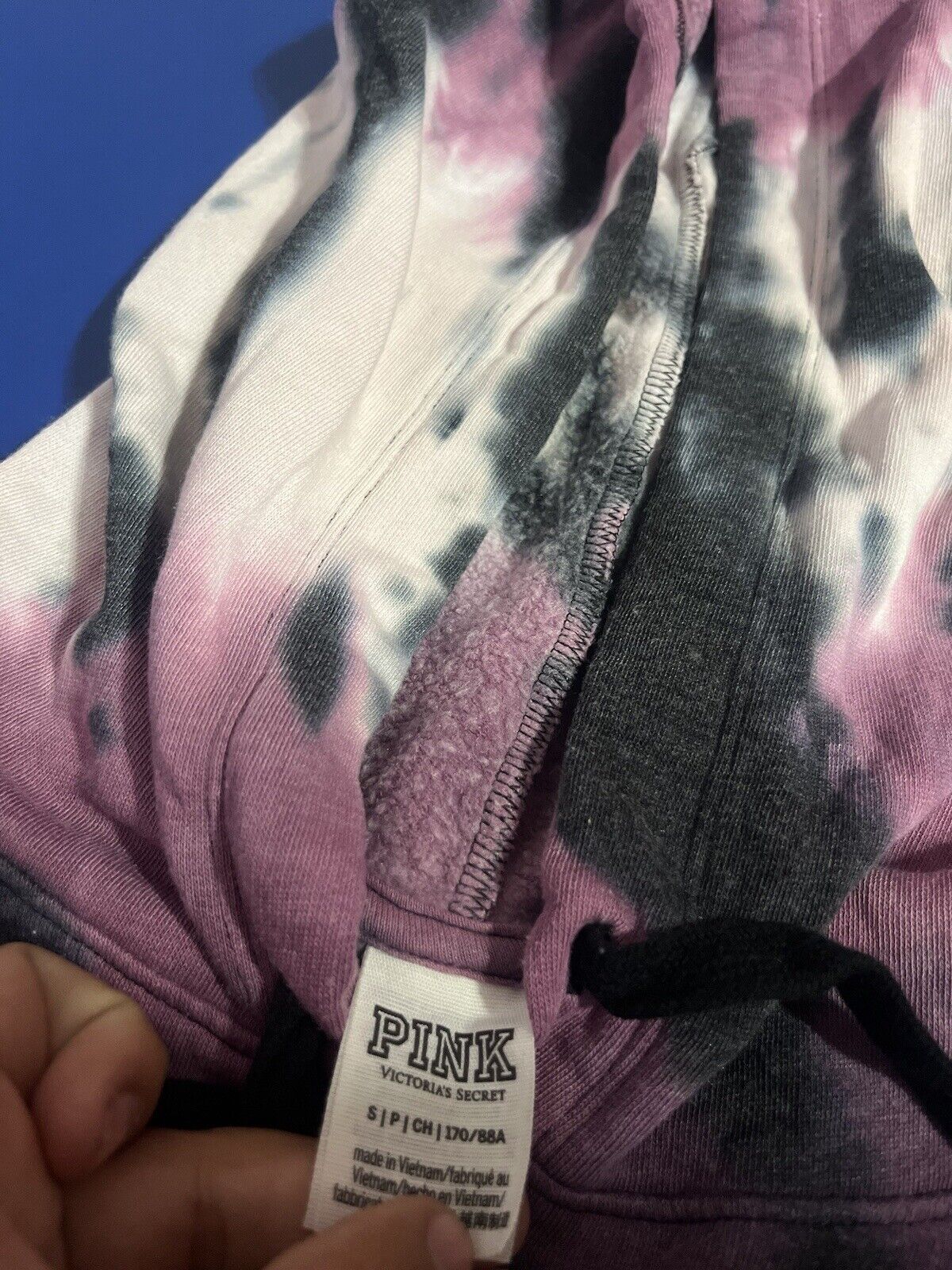 Victoria’s Secret Pink Tie Dye Pullover Hoodie Women’s Size Small, High Quality,