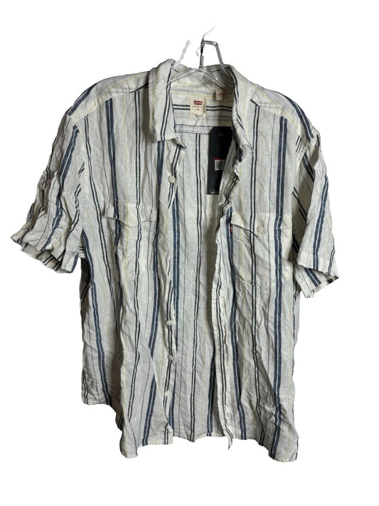 Levi's Shirt Men's XL Button Down Short Sleeve New