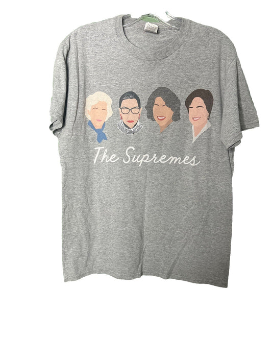 The Supremes Court Justices T Shirt Women’s Medium Gray Supreme