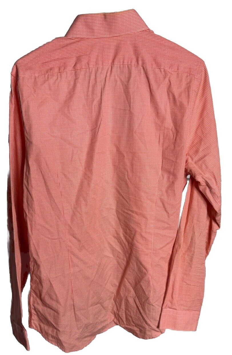 Express Men's Button Down Long Sleeve Shirt Print Size Medium 15-15.5