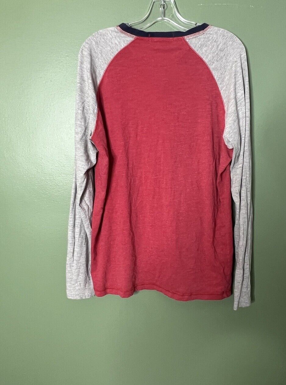 Polo Ralph Lauren Men’s Red Long Sleeve Polo Shirt Size Medium