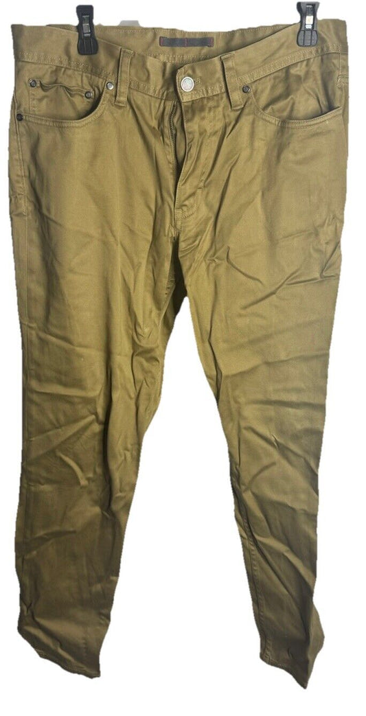 Saks Fifth Avenue Dress Pants Mens 33x30 Straight Trouser Slacks