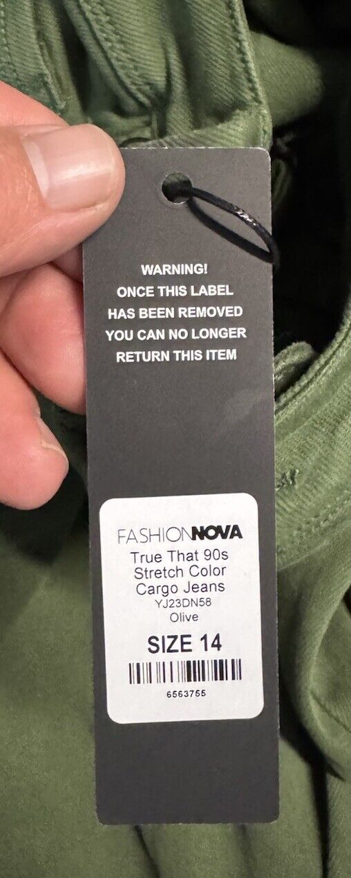 Fashion Nova Trouser pant sz 14
