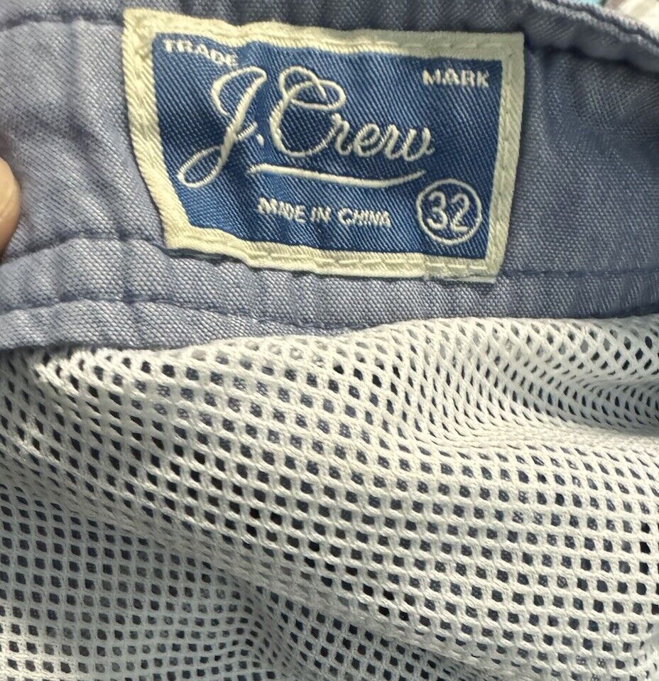 J Crew Swim Trunks Mens Adult 32 Board Shorts Bathing Suit