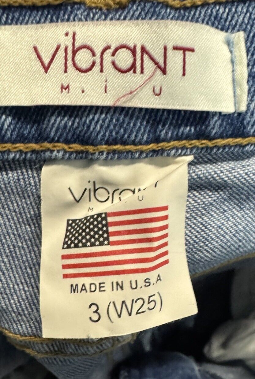 VIBRANT MIU Stretch Women's Jeans Size 3 W25