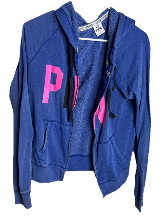 PINK Victoria's Secret Hoodie MEDIUM Full Zip
