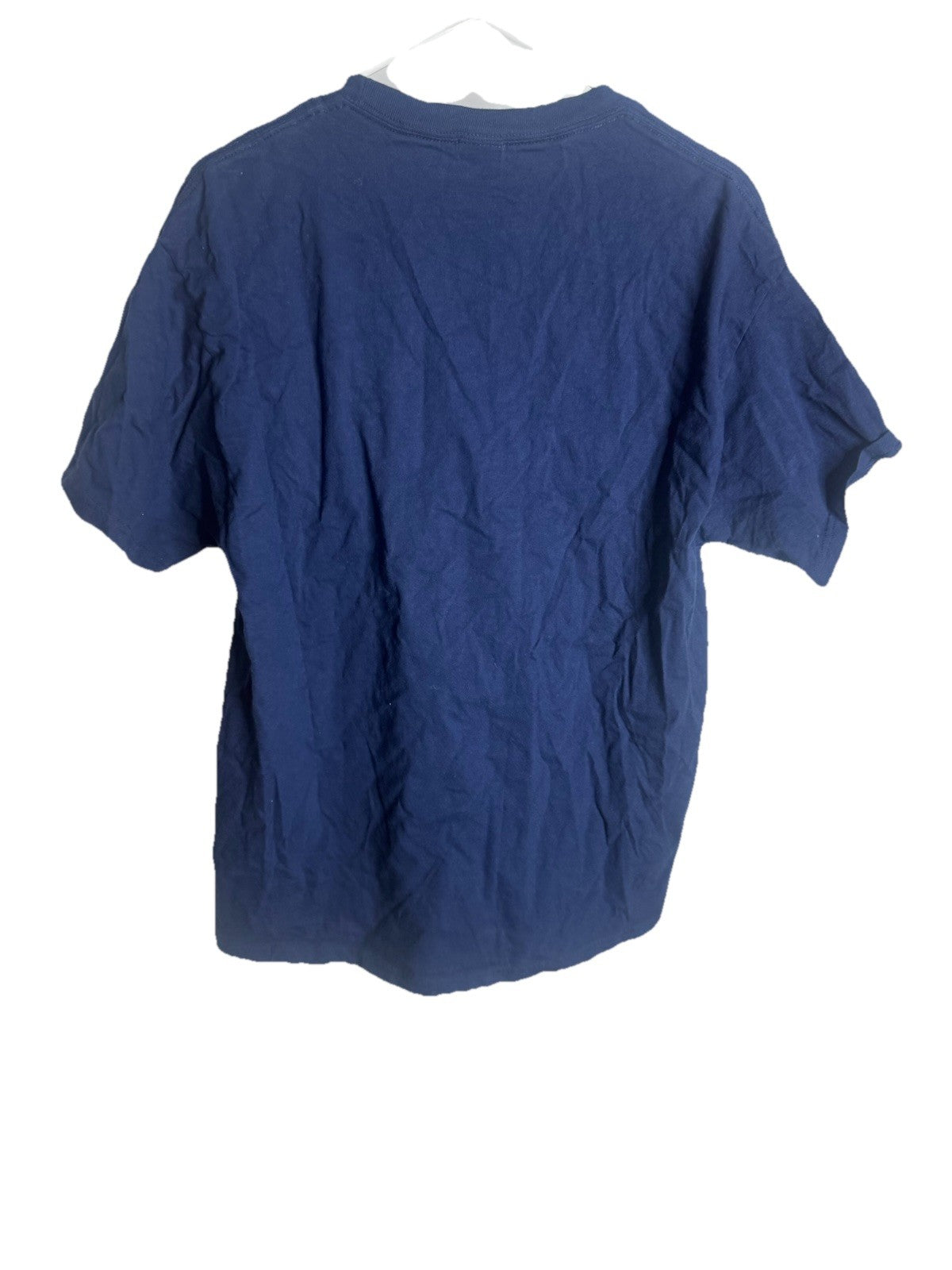 Hanes Beefy T Crew Neck T Shirt Sz Large Preshrunk Cotton.