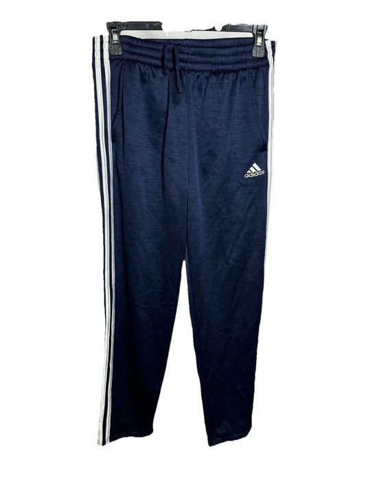 Adidas SweatPants Mens XL 18/20 Navy Blue Track Jogger Tapered Leg Pockets