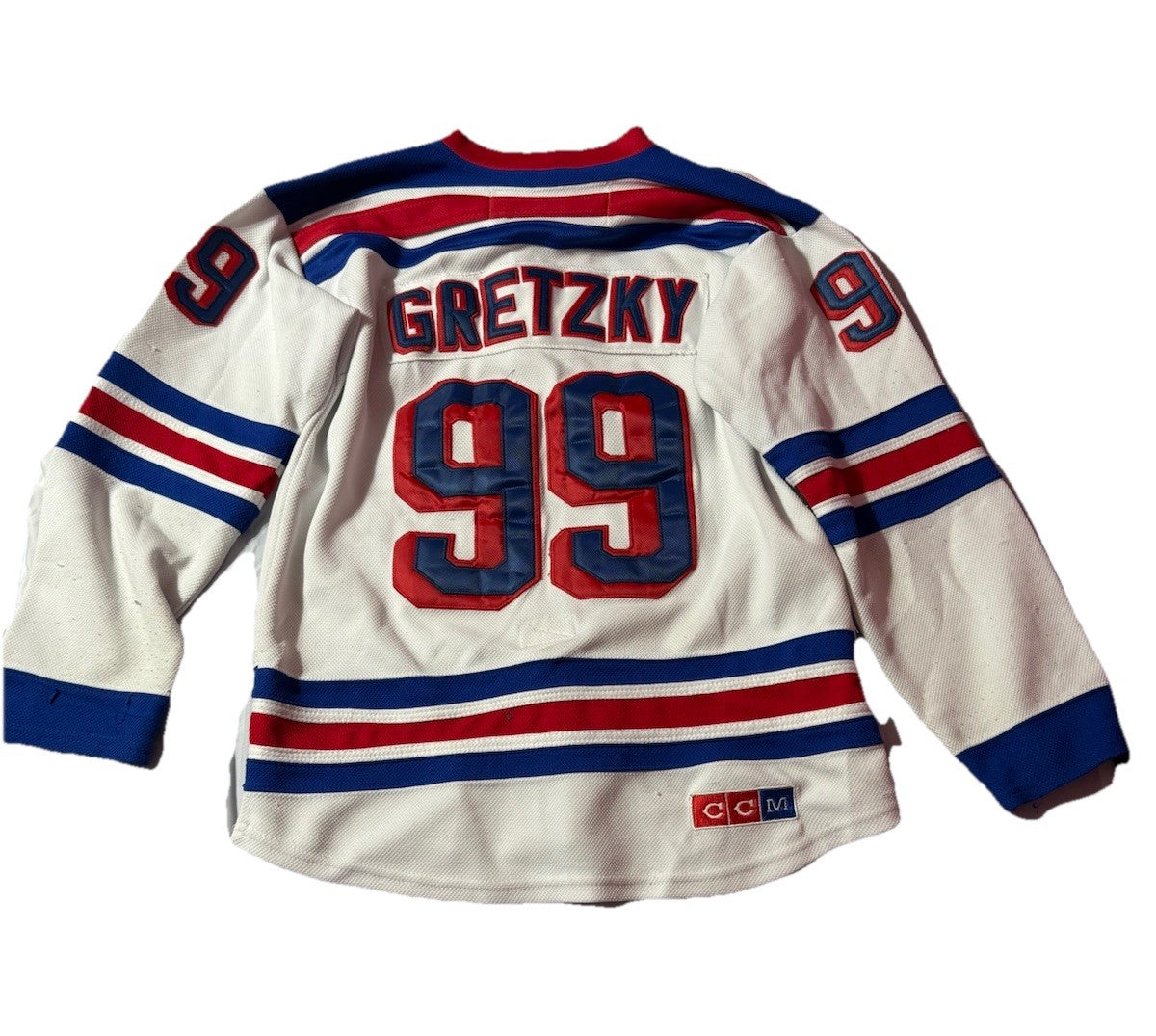 New York Rangers #99 Gretzky Vintage Hockey Jersey Mens Sz XL Starter Sewn