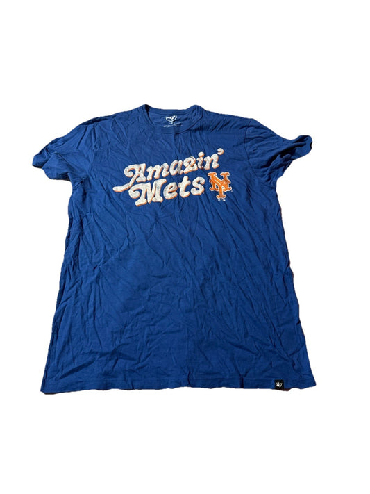 47’ Brand New York Mets MLB Baseball Mens Short Sleeve T Shirt Large