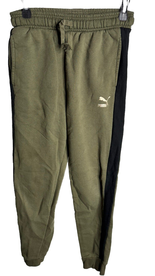 Puma Kids Sweatpants Boys Size Unisex Kids L 14/16 Joggers w/ Pockets