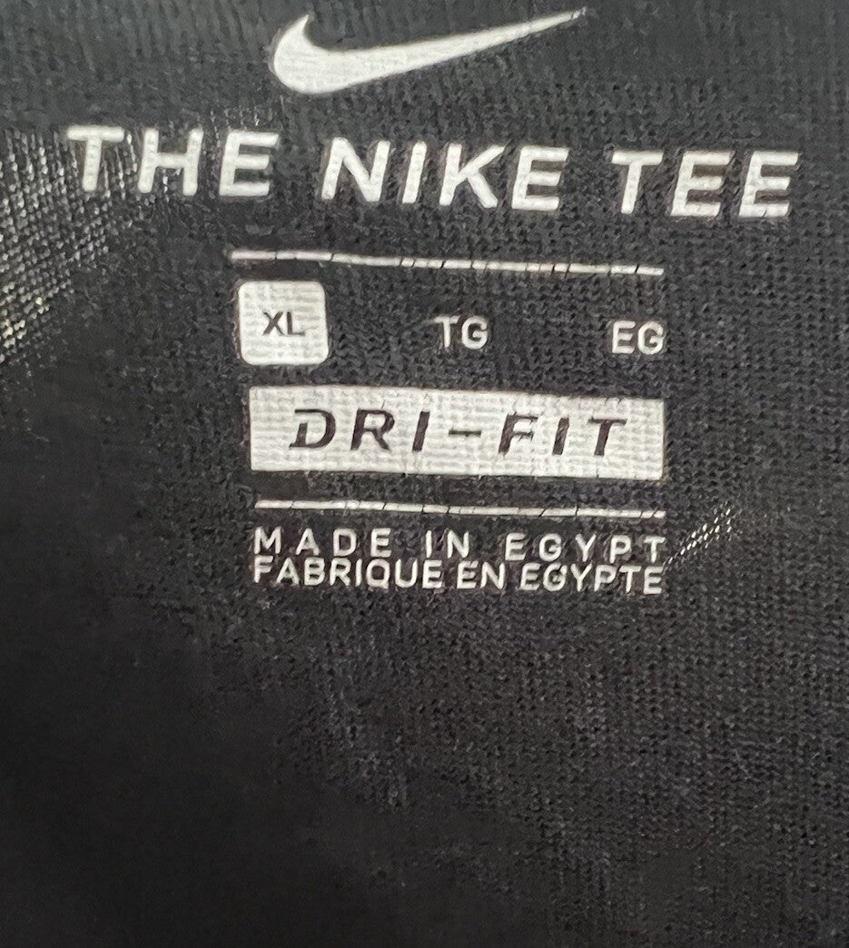 THE NIKE TEE T-Shirt DRI FIT XL Short Sleeve Crew Neck
