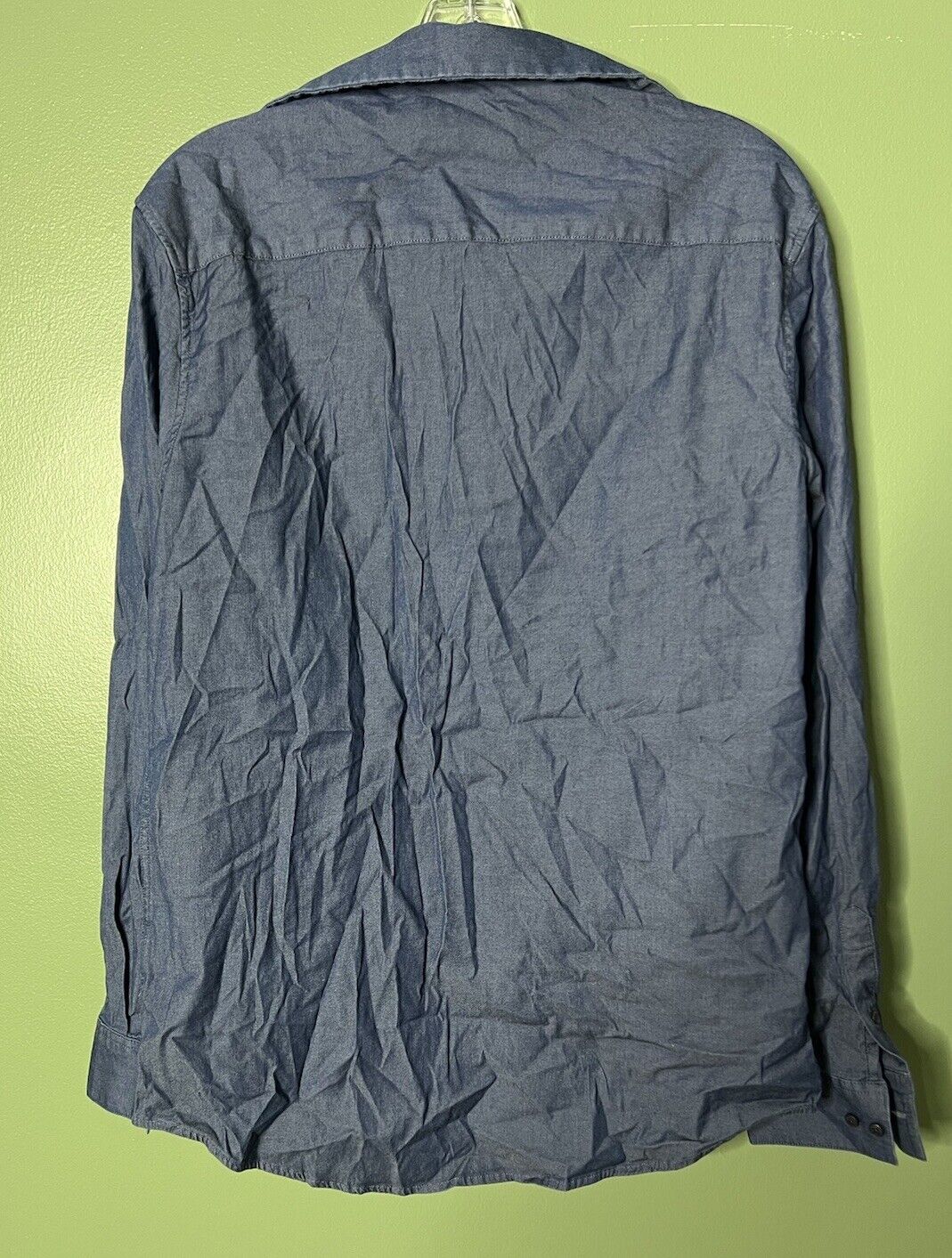 Calvin Klein Button Down Mens Shirt Slim Fit Size Large
