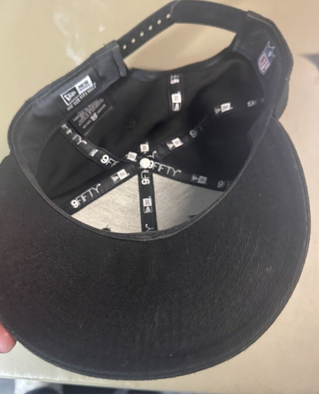Era 9FIFTY Mens New York Giants NFL Snapback Cap Hat Adjustable Logo