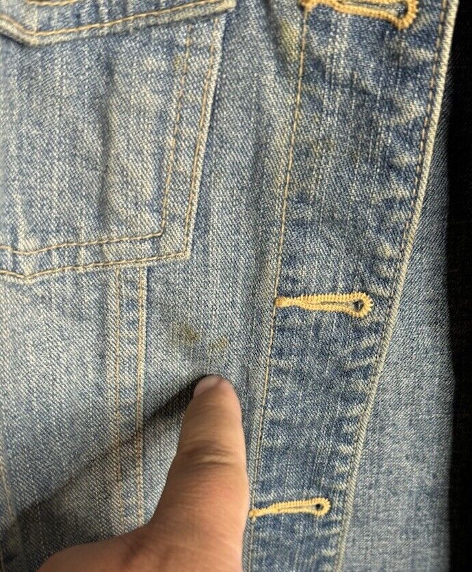 Old Navy Jean Jacket Denim Trucker Blue - Women Size Medium