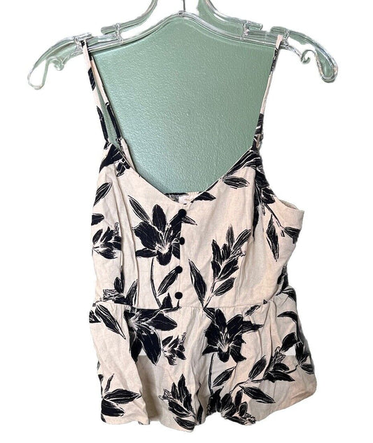 Womens Monteau Floral Tank Top Medium