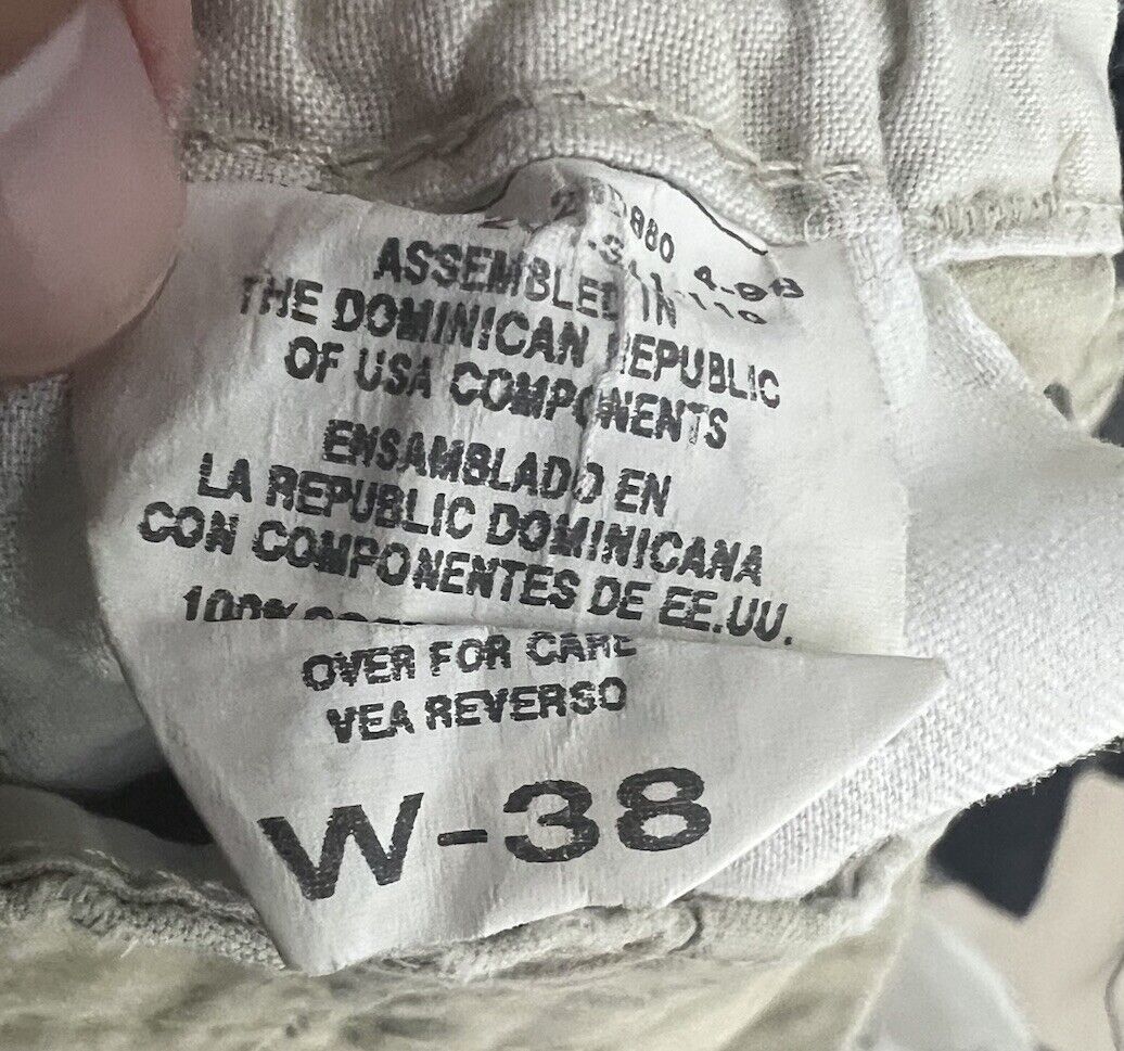 Men's Bay to Bay w/partial Elastic Waistband Chino  Shorts Size 38