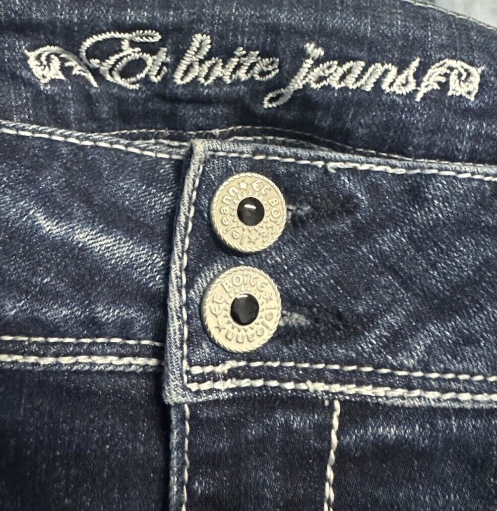 Et Boite Women's Jeans  Blue Size XL