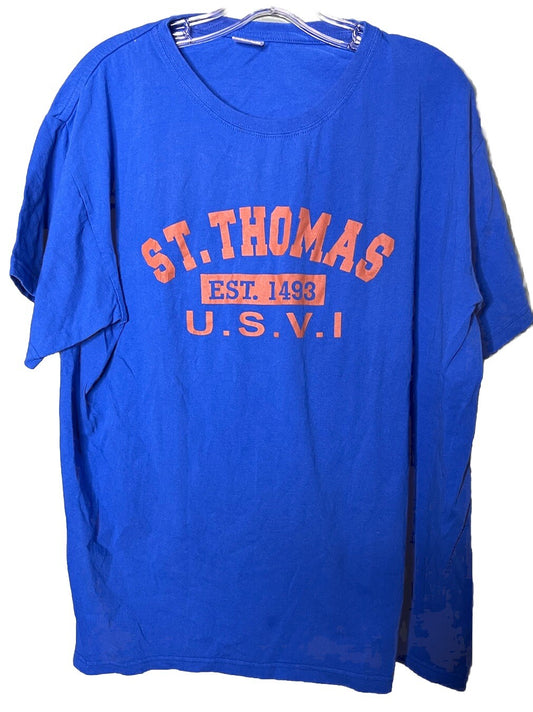 St Thomas U.S. Virgin Islands Adult Mens XL  T Shirt