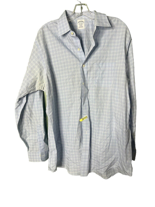 Brooks Brothers Shirt Adult 17-35 Regent Dress Button Down Long Sleeve Men