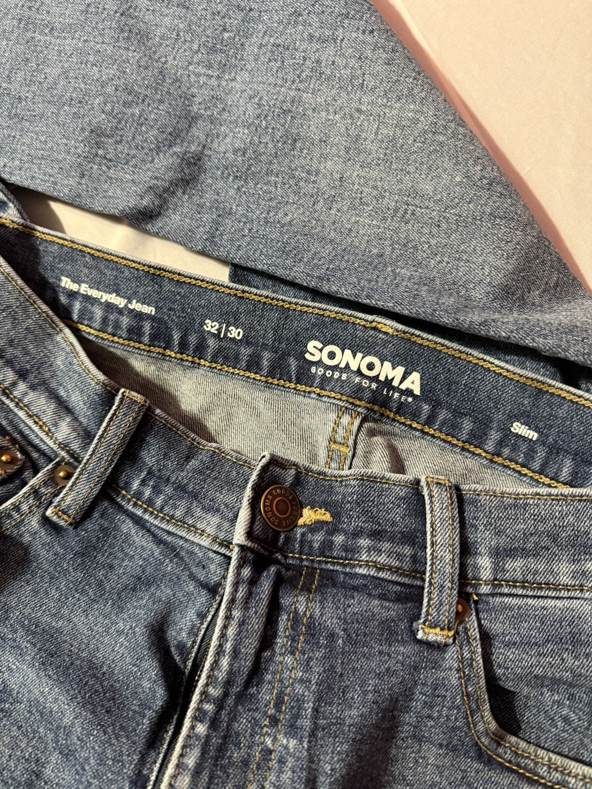 Sonoma Goods For Life Men Slim Jeans 32/30