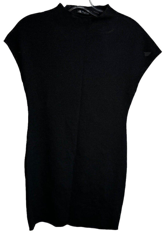 ZARA Top Womens Small Large Sleeveless Stretch-Knit Fitted Crop Tank