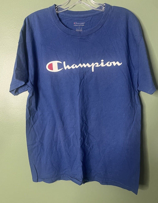Champion Men's T-shirt, Cotton Midweight Men's Crewneck Tee, T-shirt for Men, M
