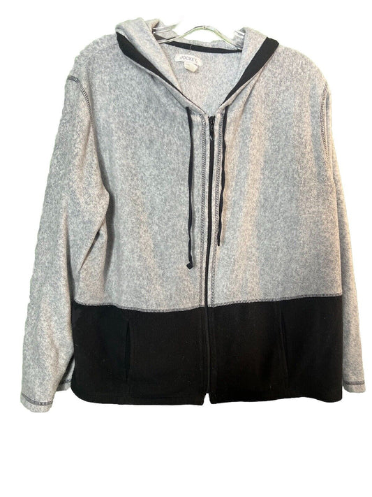 Jockey Full Zip Hoodie Mens Large