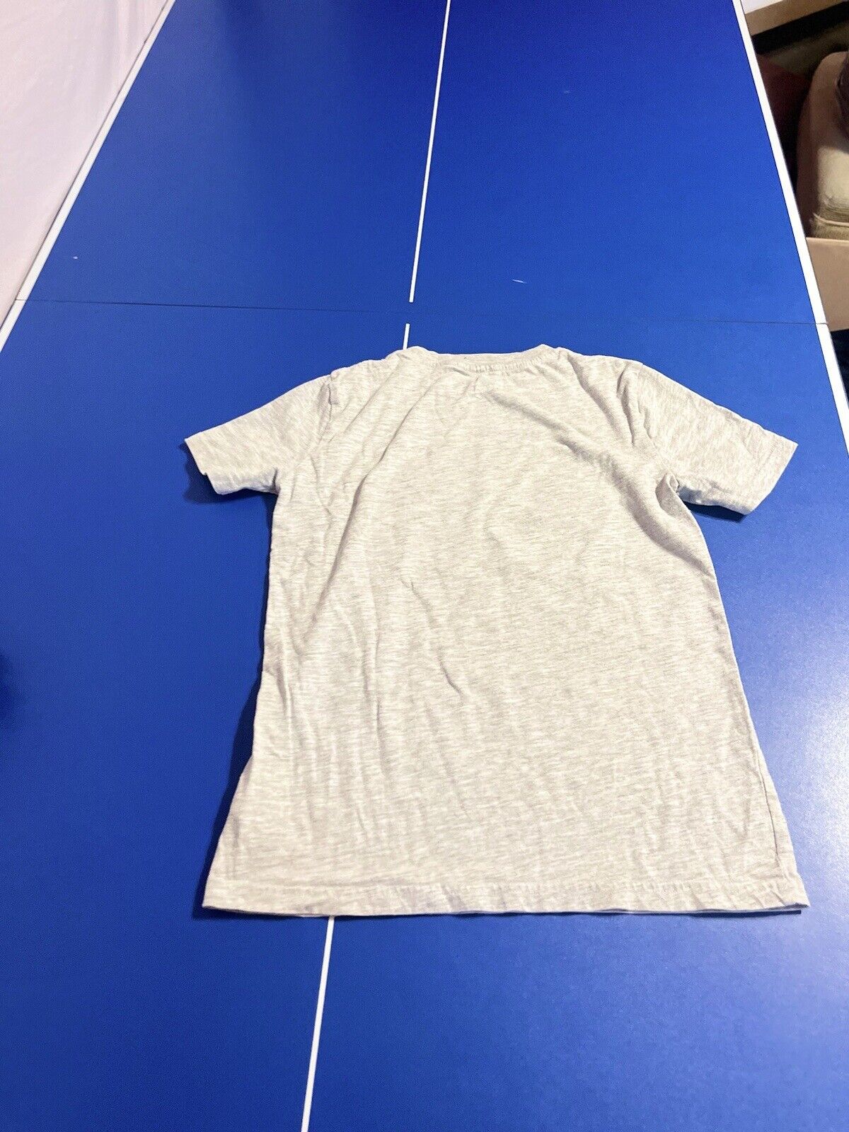 Champion Men's Ring Spun Ombre Logo Crew Neck T-Shirt, Gray, Size M, Rare Find