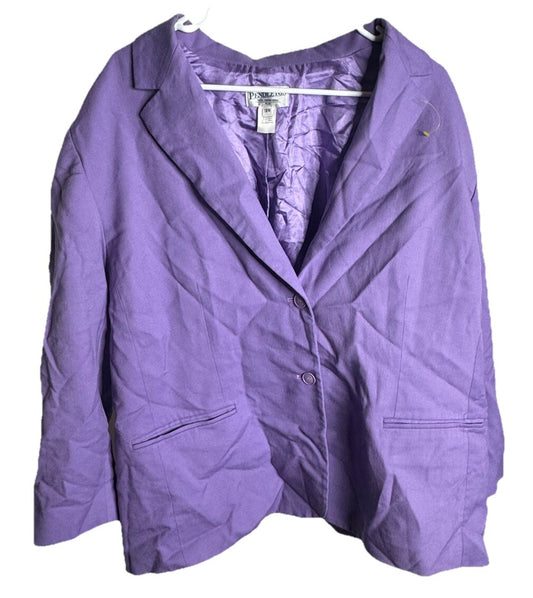 Vintage Pendleton Jacket Women's Size 18W Button Up Blazer Coat Wool