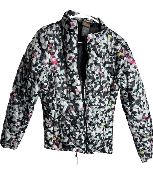 Reebok Outdoor Puffer Puff Goose Down Jacket Long Sleeve Mens Sz L