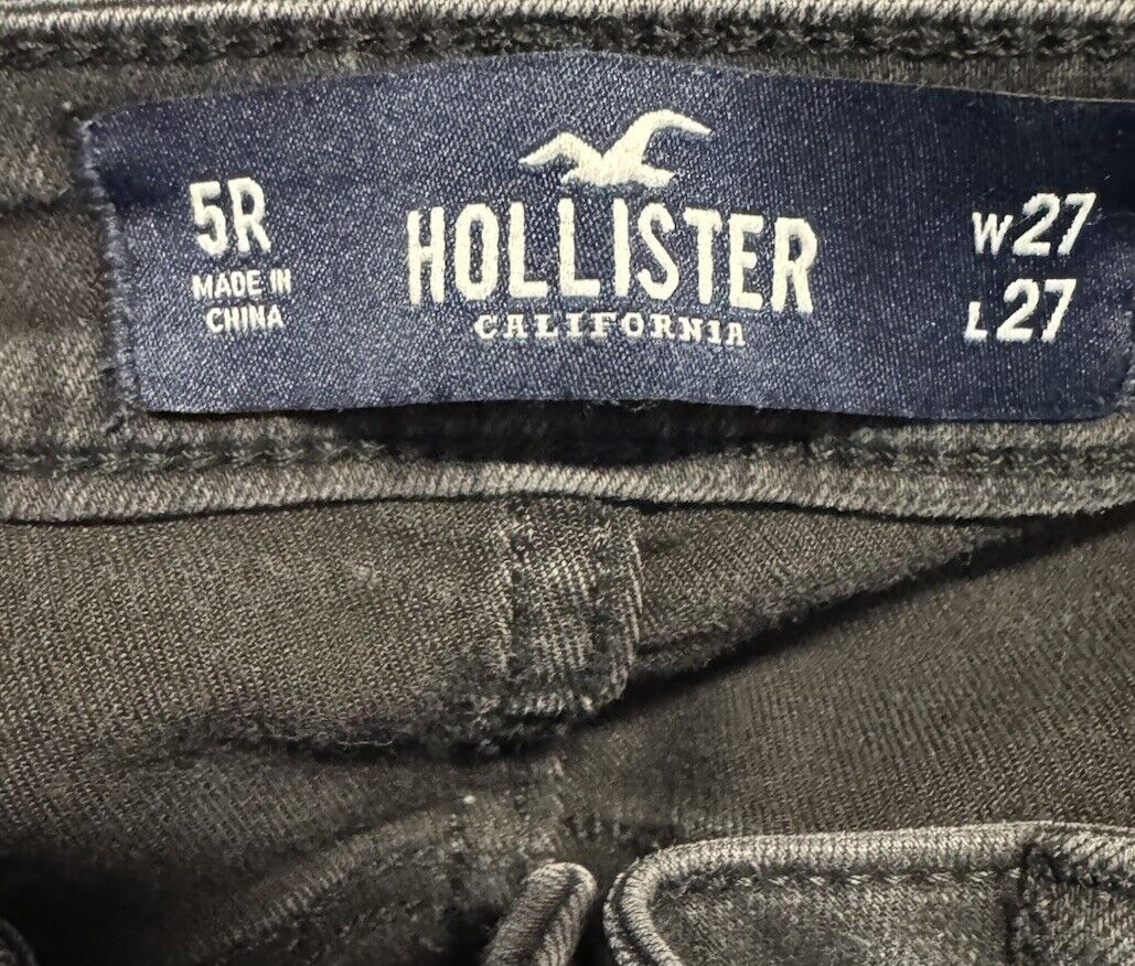 Hollister Jeans Size 5R W27 L27 Womens High Rise Jean Legging  Denim