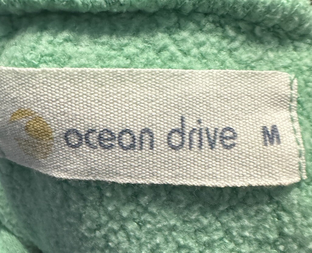 Ocean Drive Full Zip Hoodie  Womens Size Medium Long Sleeve