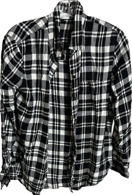 GAP Mens Long Sleeve Button Down Plaid Shirt Size Small