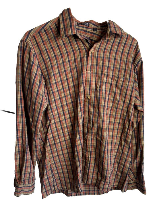 PLAID BUTTON DOWN