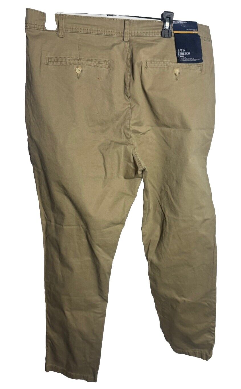 NWT Nickel & Iron Men's Flex Slim Fit Dress Pants Size 36 x 30 Career