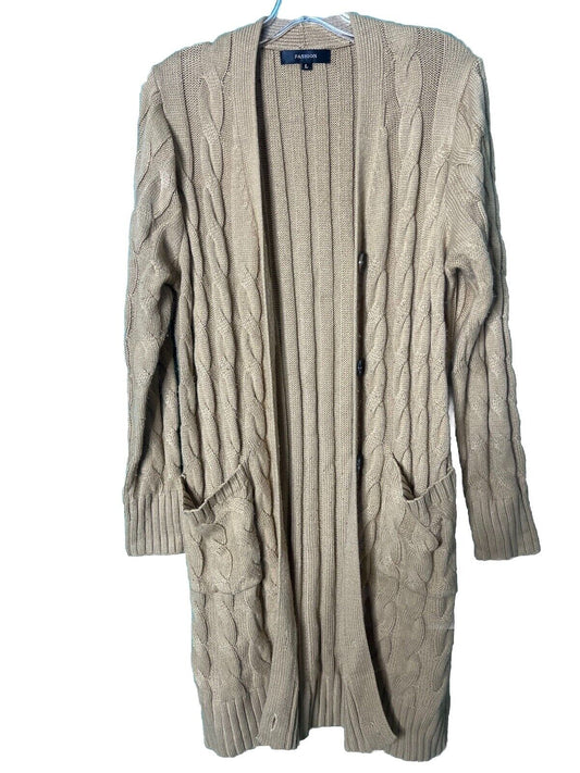 Fashion Women's Cardigan Sweater Size L