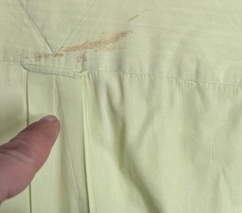 Tommy Hilfiger Button Down Shirt Men’s 15.5 32-33 Long Sleeves