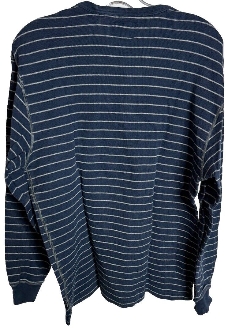 IZOD Pullover  Shirt Men's Size Large Long Sleeve Crew Neck Cotton Blend