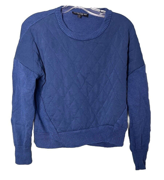 Central Park West New York  Sweater Small