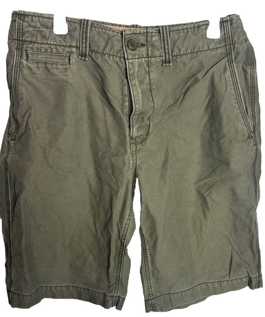 Gap Men's Shorts Khakis Chino Straight Fit Flat Front Pockets Size 33w