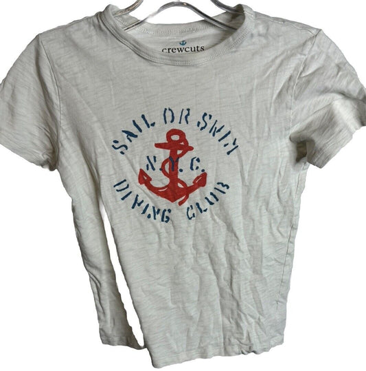 Crewcuts Boys T Shirt Size 8-9 Medium Short Sleeve