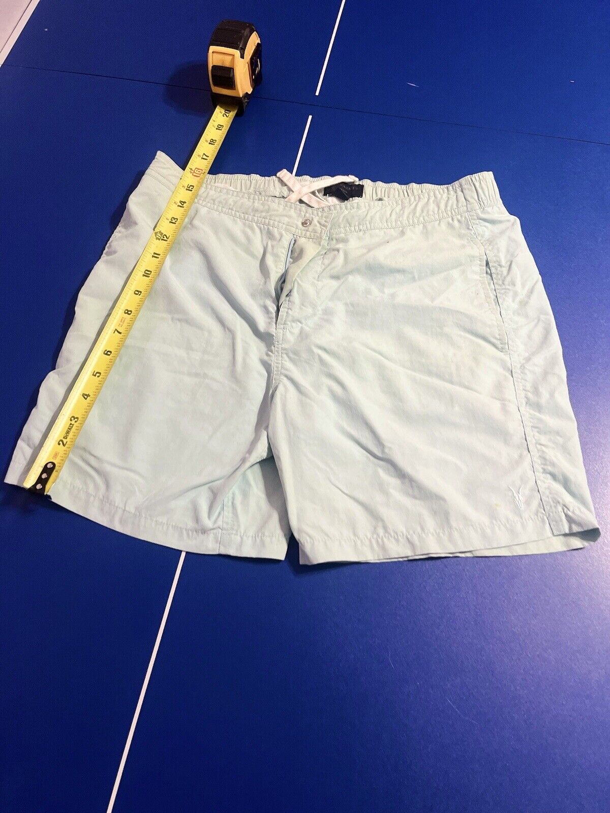 All Saints Warden Swim Trunks Light Blue Men’s Size Small/30High Quality, Rare