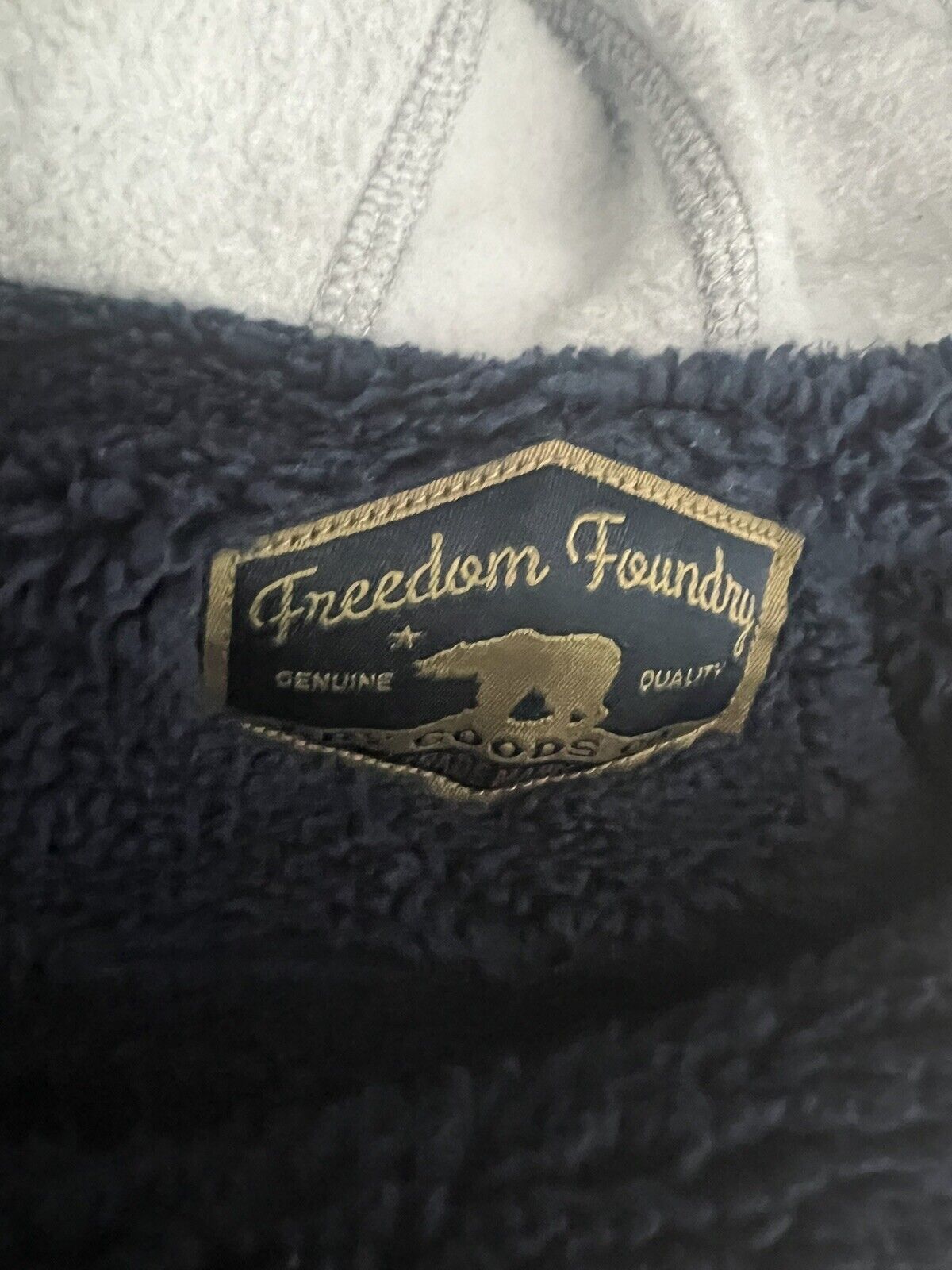 Freedom Foundry Youth Boy's Plush Flannel Shirt With Hood