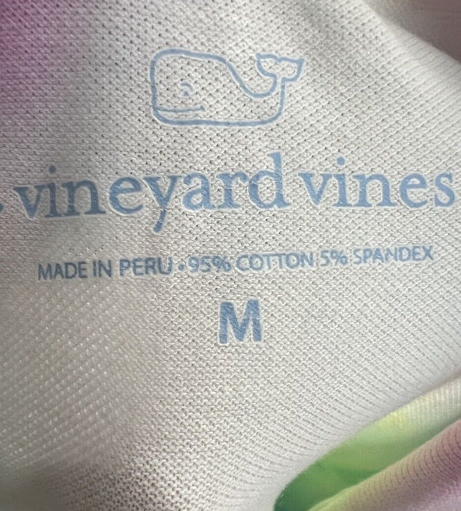 Vineyard Vines Shirt Size Medium Polo Short Sleeve